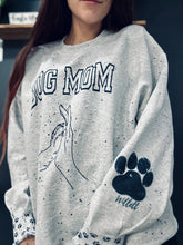 Load image into Gallery viewer, Dog Mom Crewneck - Personalized w/Cuff Design