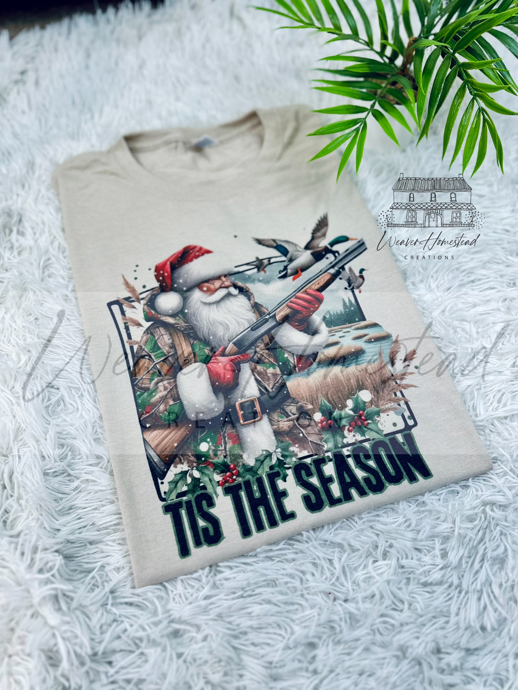 Tis The Season Duck Huntin’ Santa