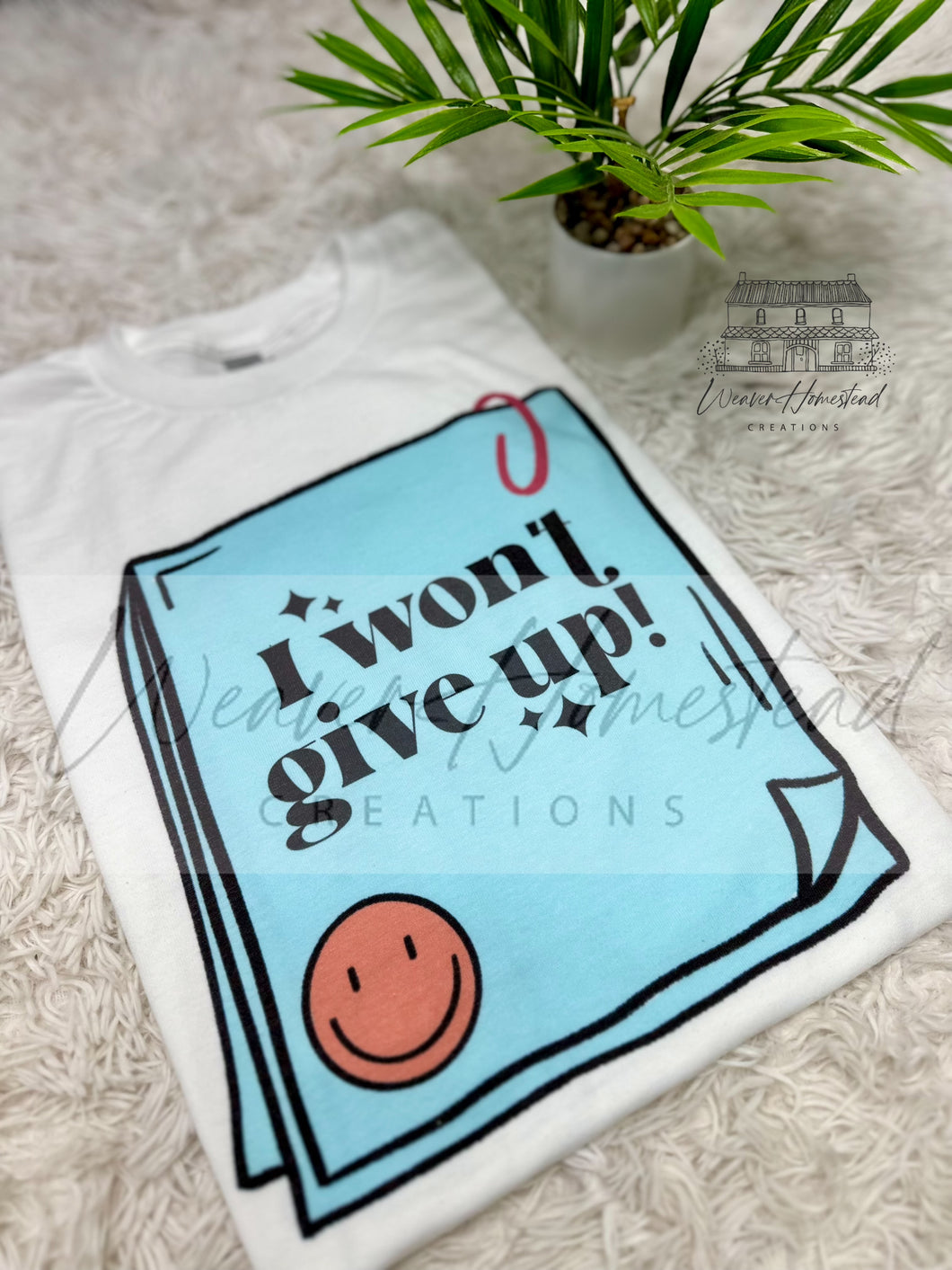 I Won’t Give Up