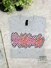 Load image into Gallery viewer, Mama Pink + Orange Checkered
