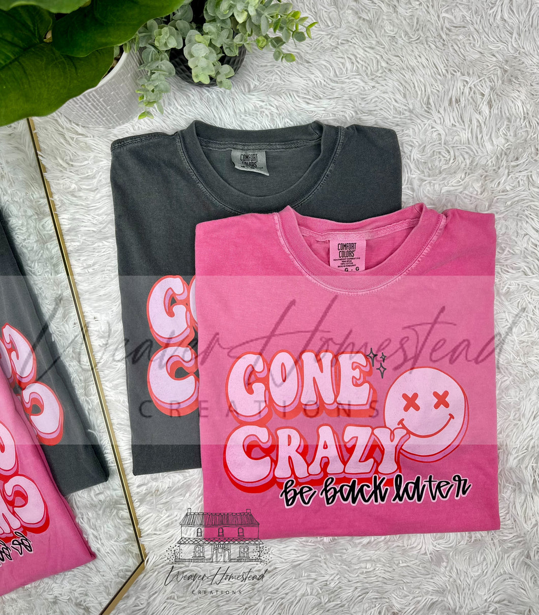 Gone Crazy Be Back Later DTF