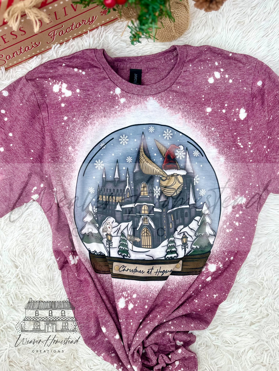 Hogwarts Christmas Snowglobe