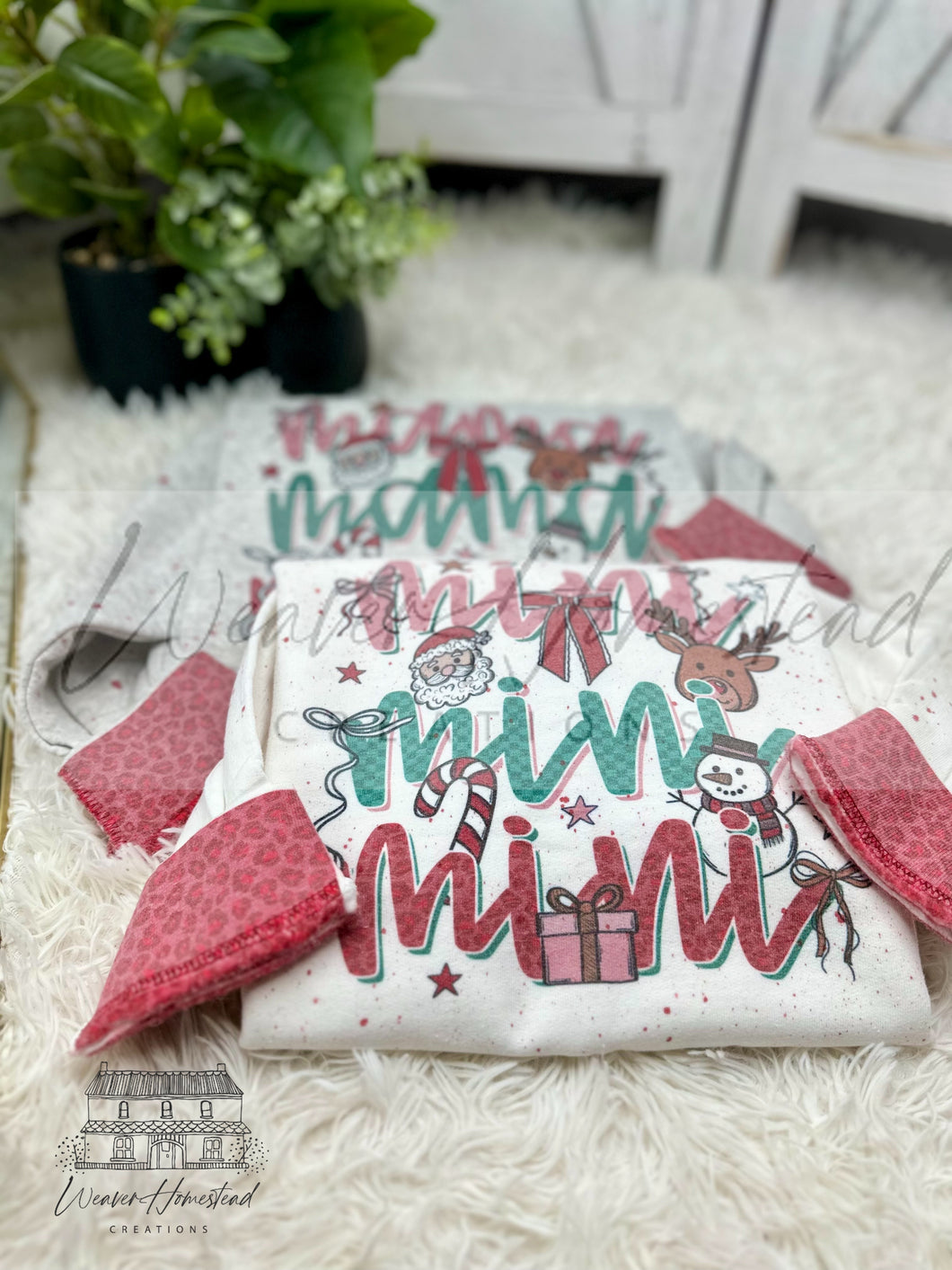 Mini Christmas Stack w/ Cuff Print