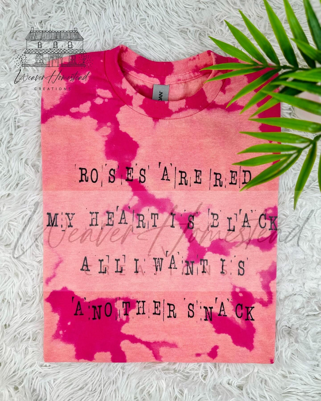 Roses Are Red My Heart Is Black !!!NEW!!!