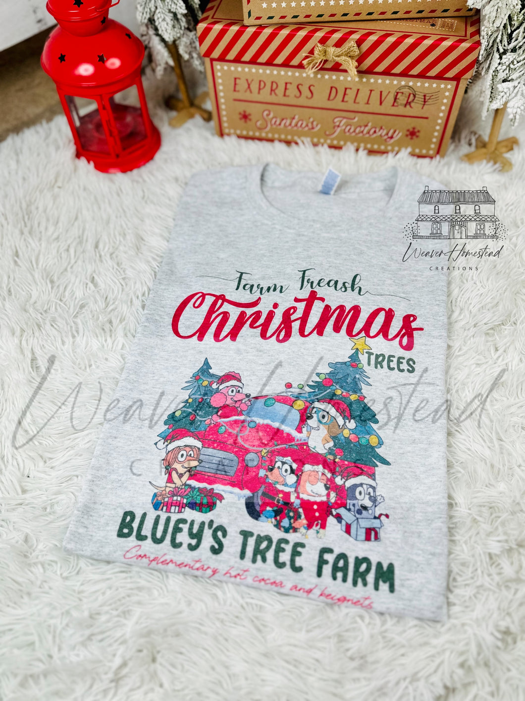Bluey Christmas Tree Farm
