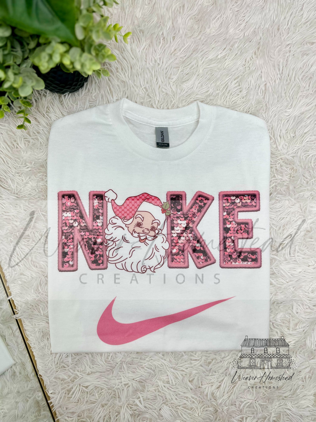 Pink Christmas Nike