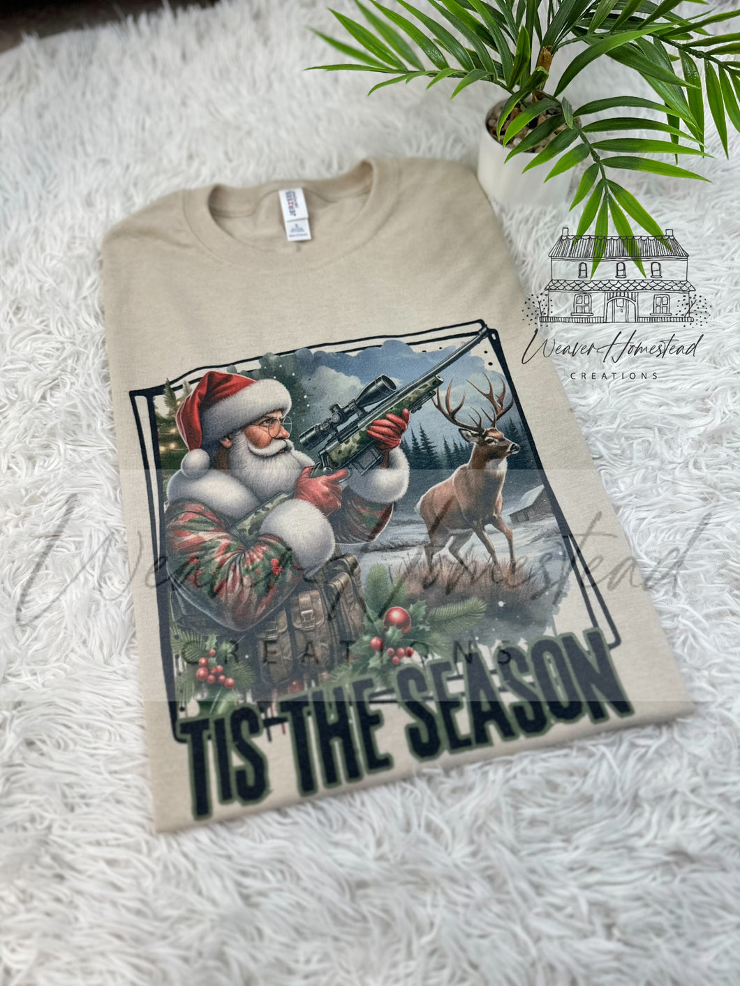 Tis The Season Deer Huntin’ Santa