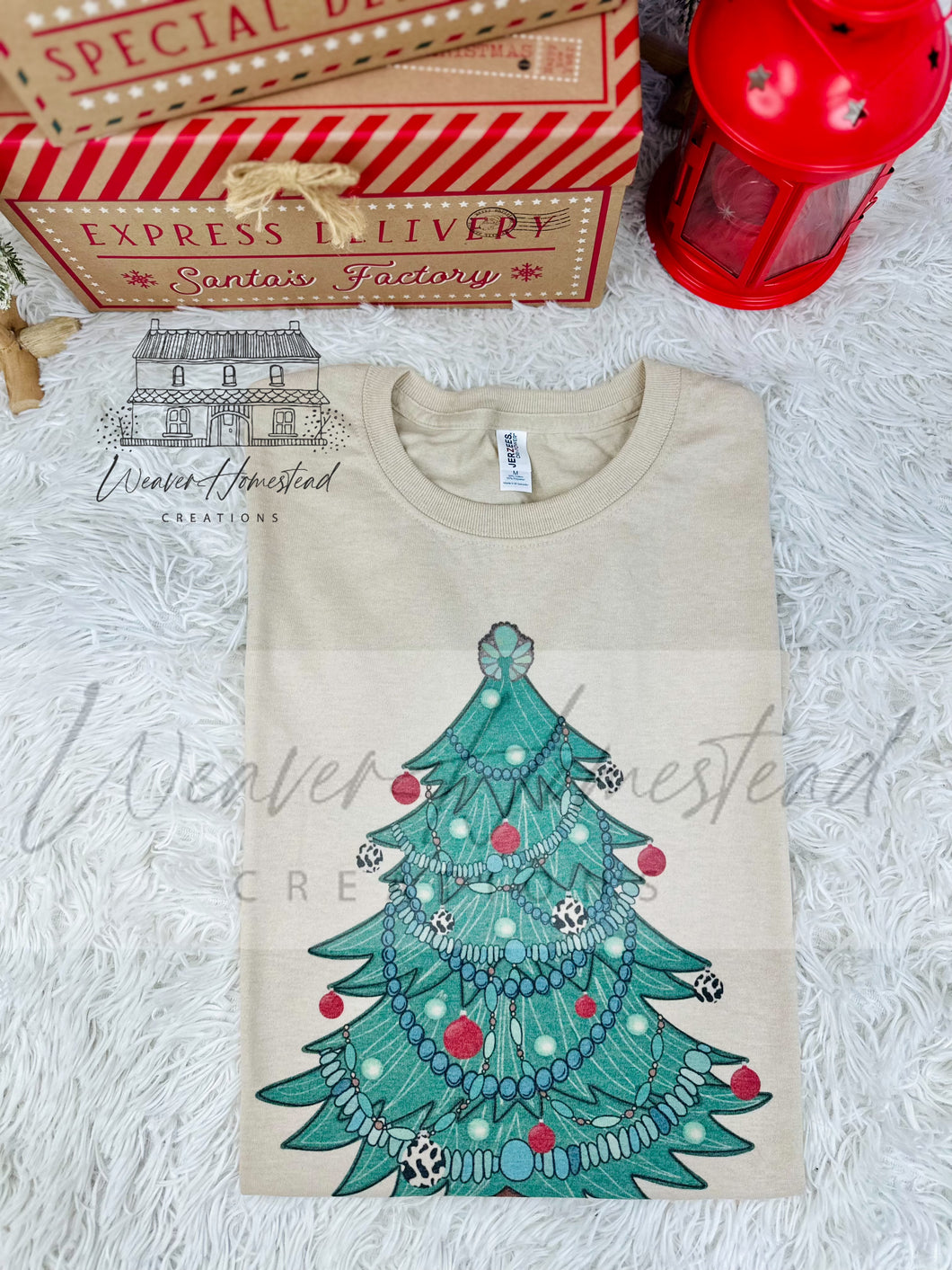 Turquoise Christmas Tree