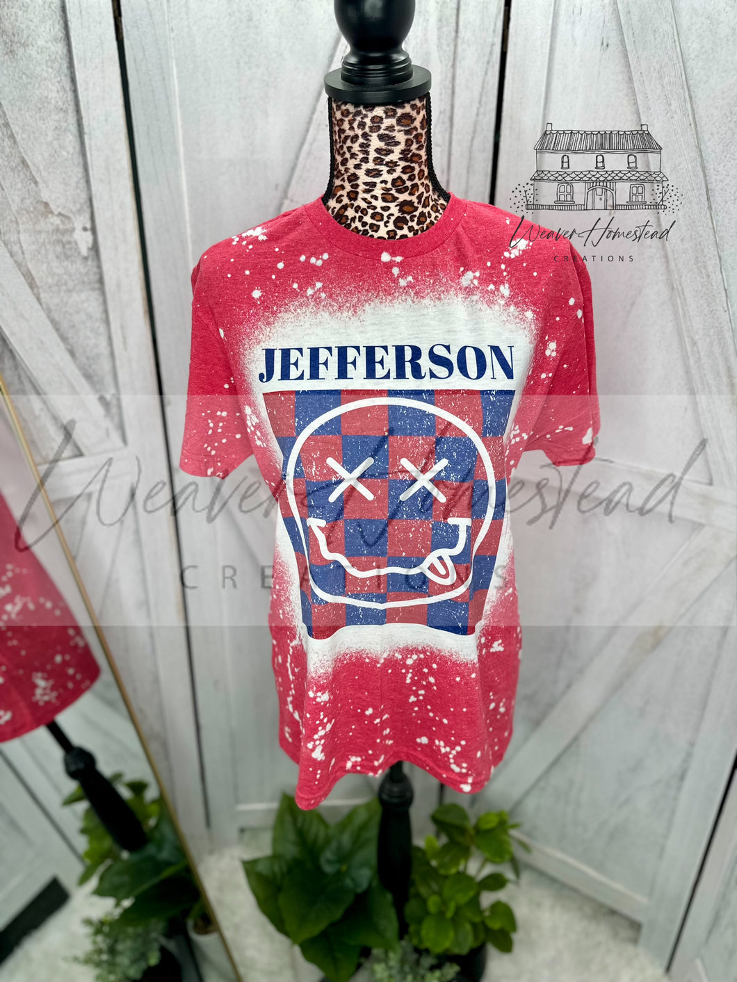 Jefferson Checkered Smiley