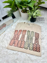 Load image into Gallery viewer, Mama Checkered Fall Colors
