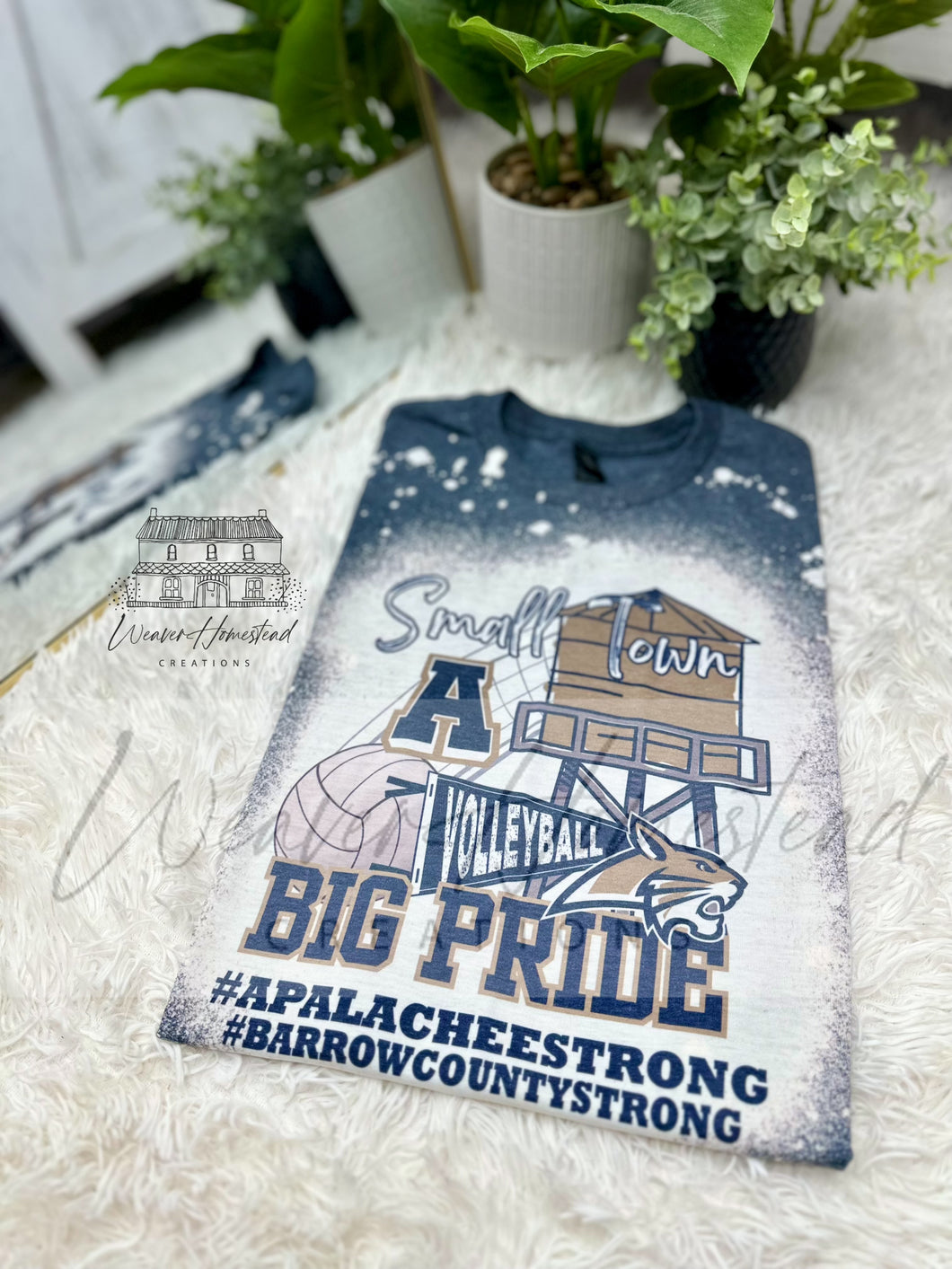 Small Town Big Pride Apalachee Strong Volleyball