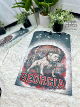 Load image into Gallery viewer, New Bulldog Watercolor Collage UGA

