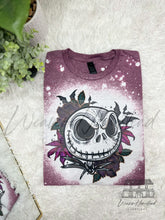 Load image into Gallery viewer, Jack Skellington Gold Foil Purple Floral
