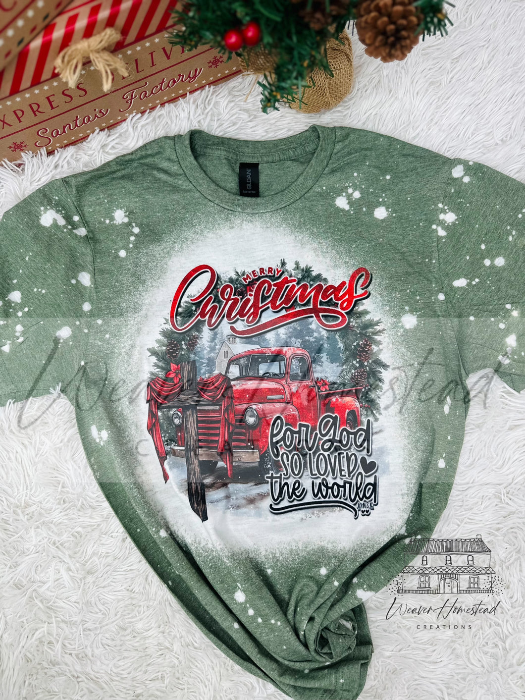 Merry Christmas For God So Loved The World