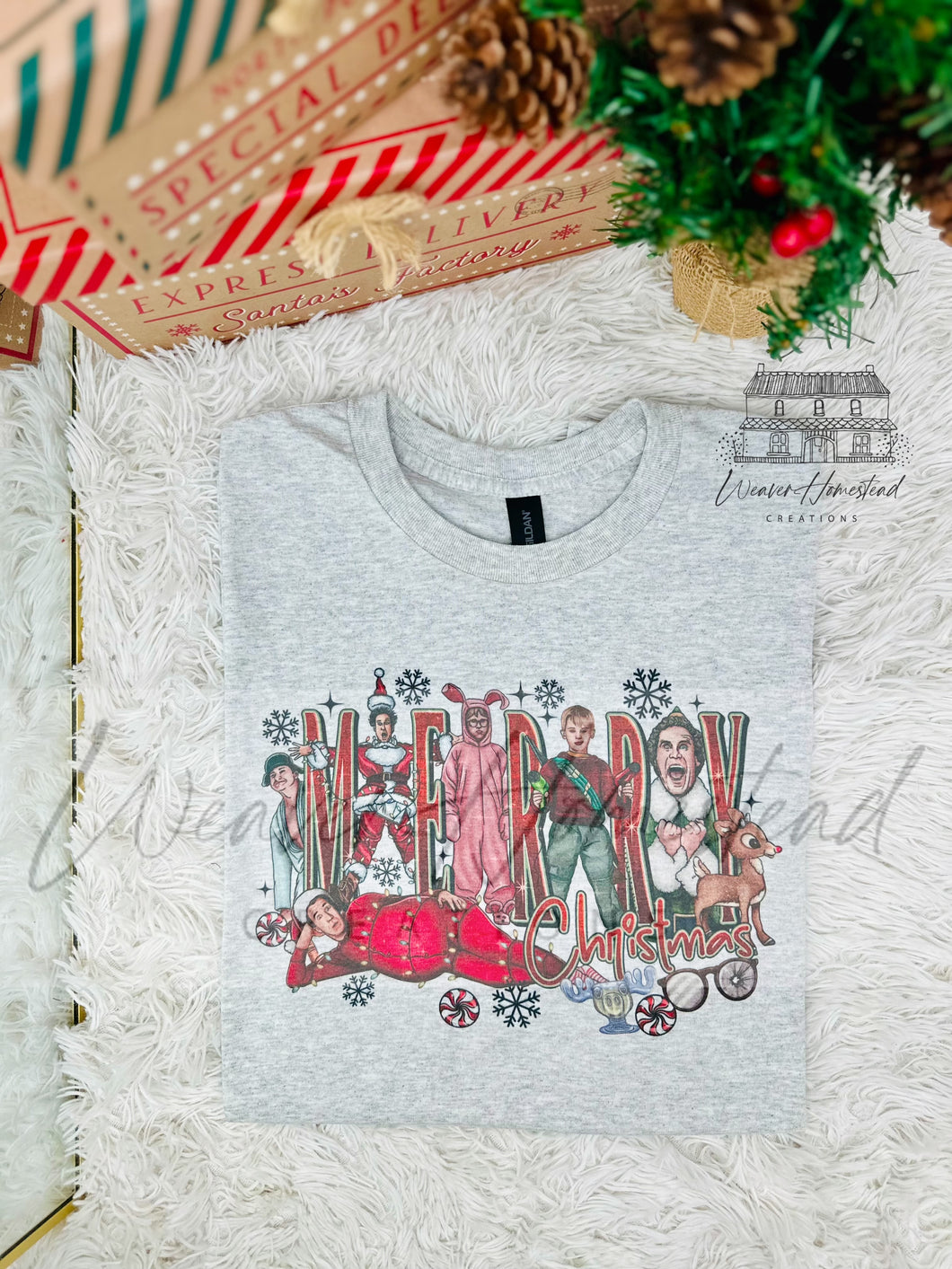 Merry Christmas Classic Characters 24