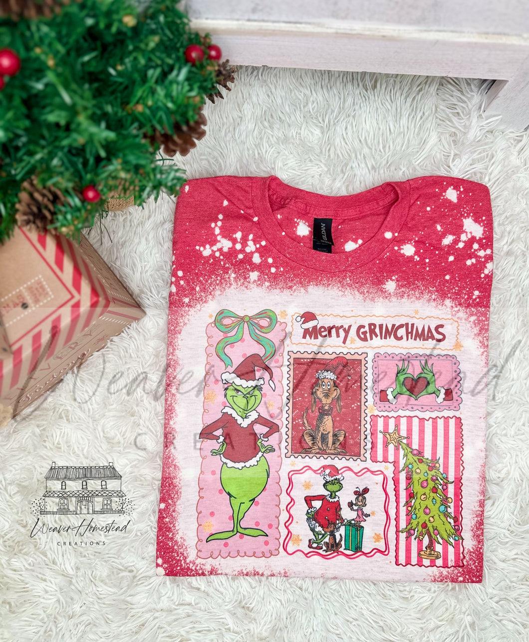 Merry Grinchmas Stamp Style