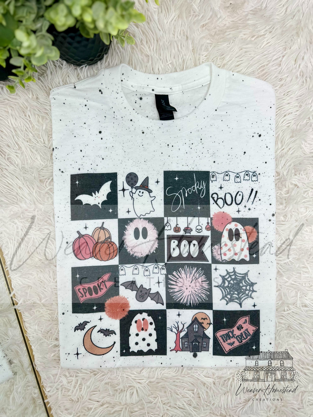 Cute Spooky Tile Tee