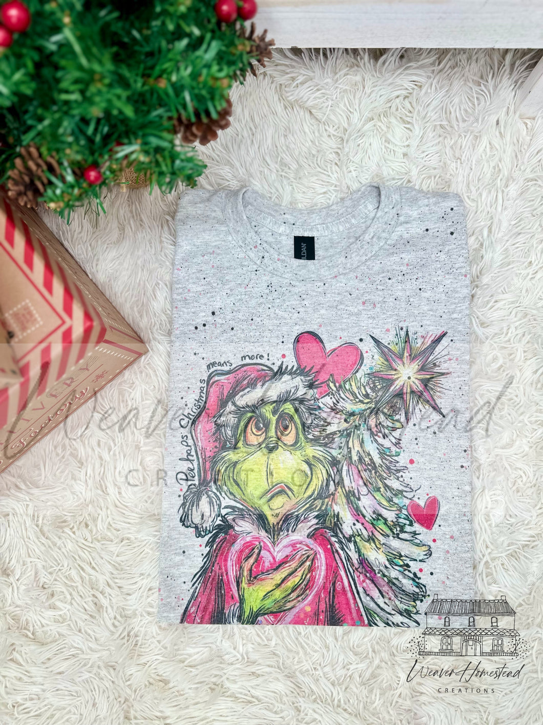 Perhaps Christmas Means More Pink Grinch