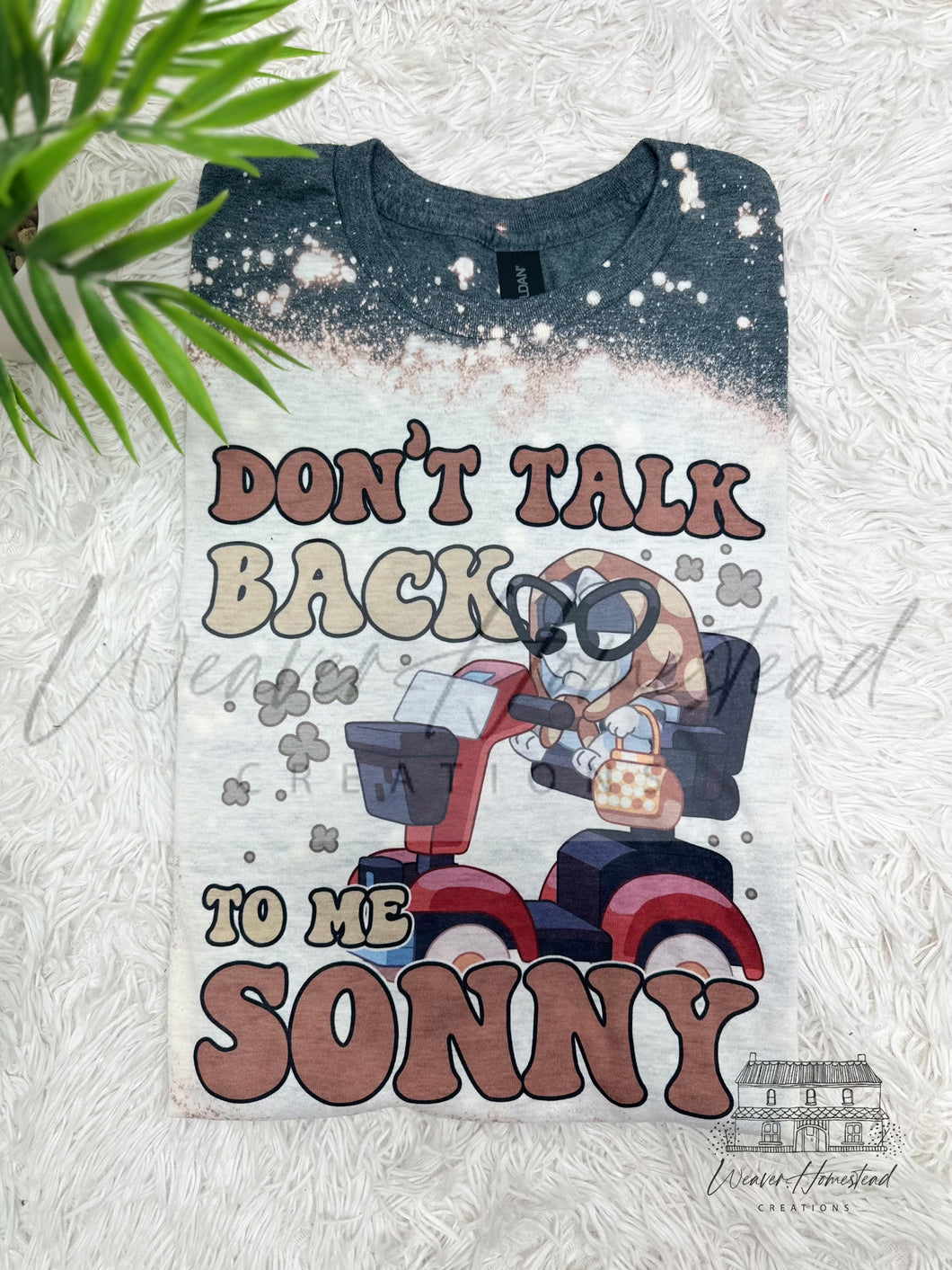 Don’t Talk Back To Me Sonny - Bluey Collection