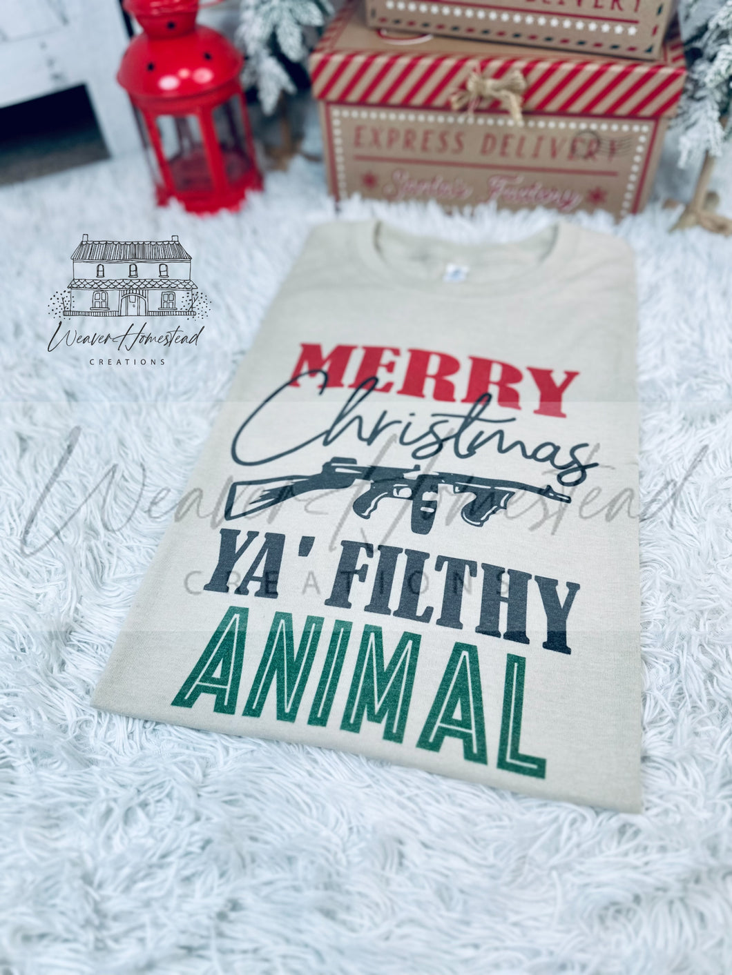 Merry Christmas Ya Filthy Animal