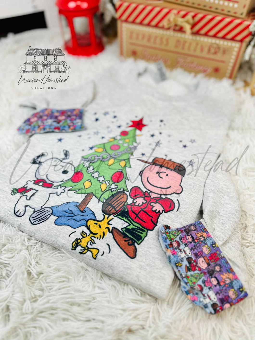 Charlie Brown & Snoopy w / Cuff Print