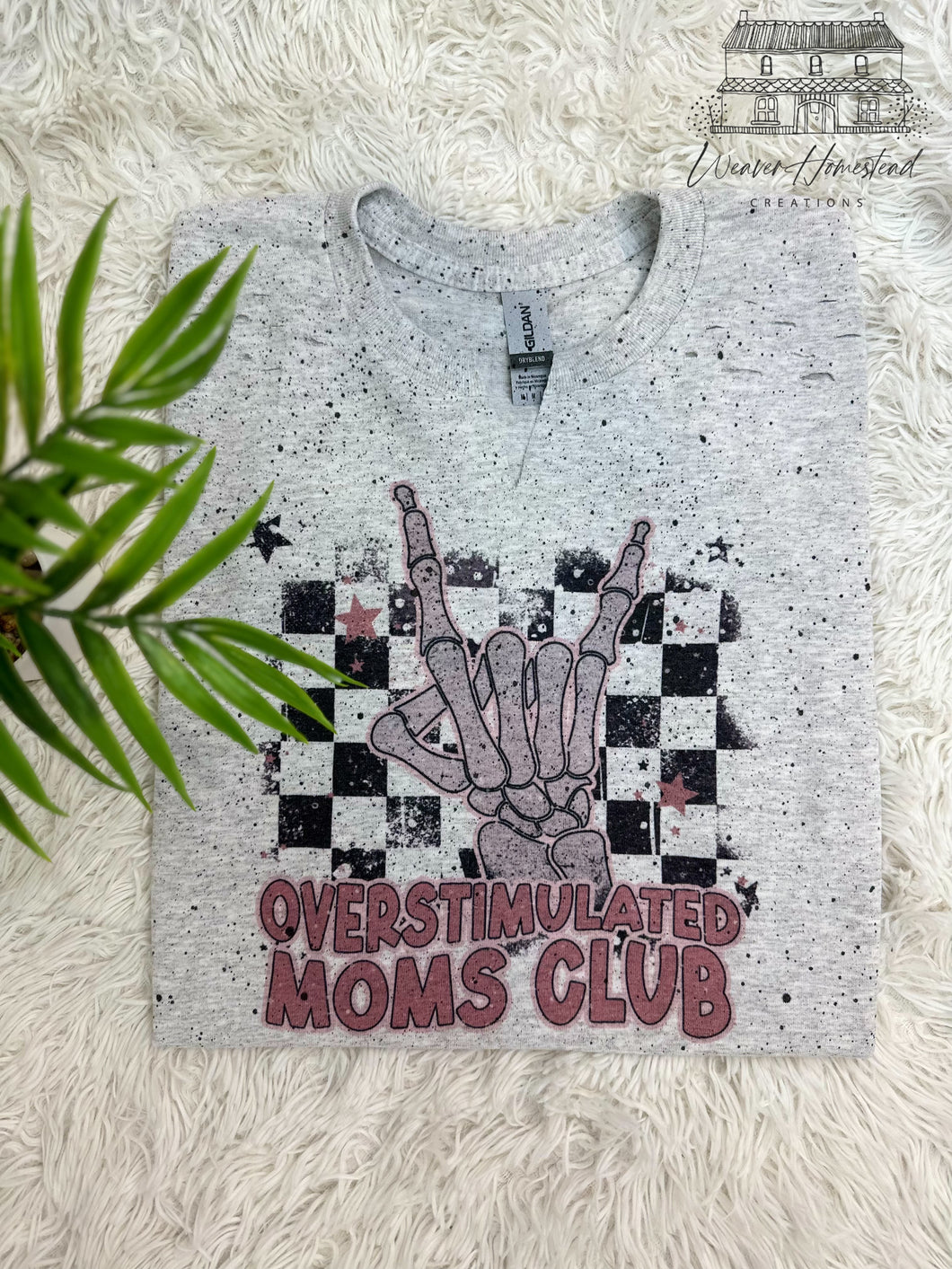 Overstimulated Moms Club Distressed
