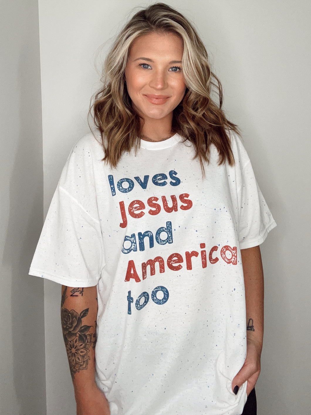 Loves Jesus & America