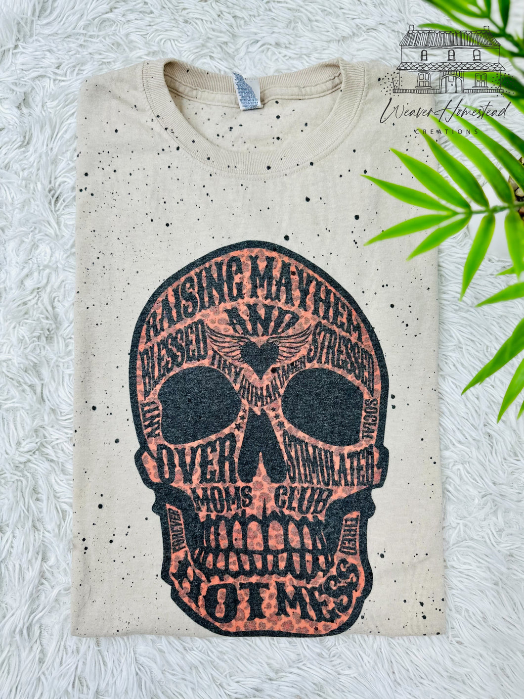 Raising Mayhem Leopard Skull