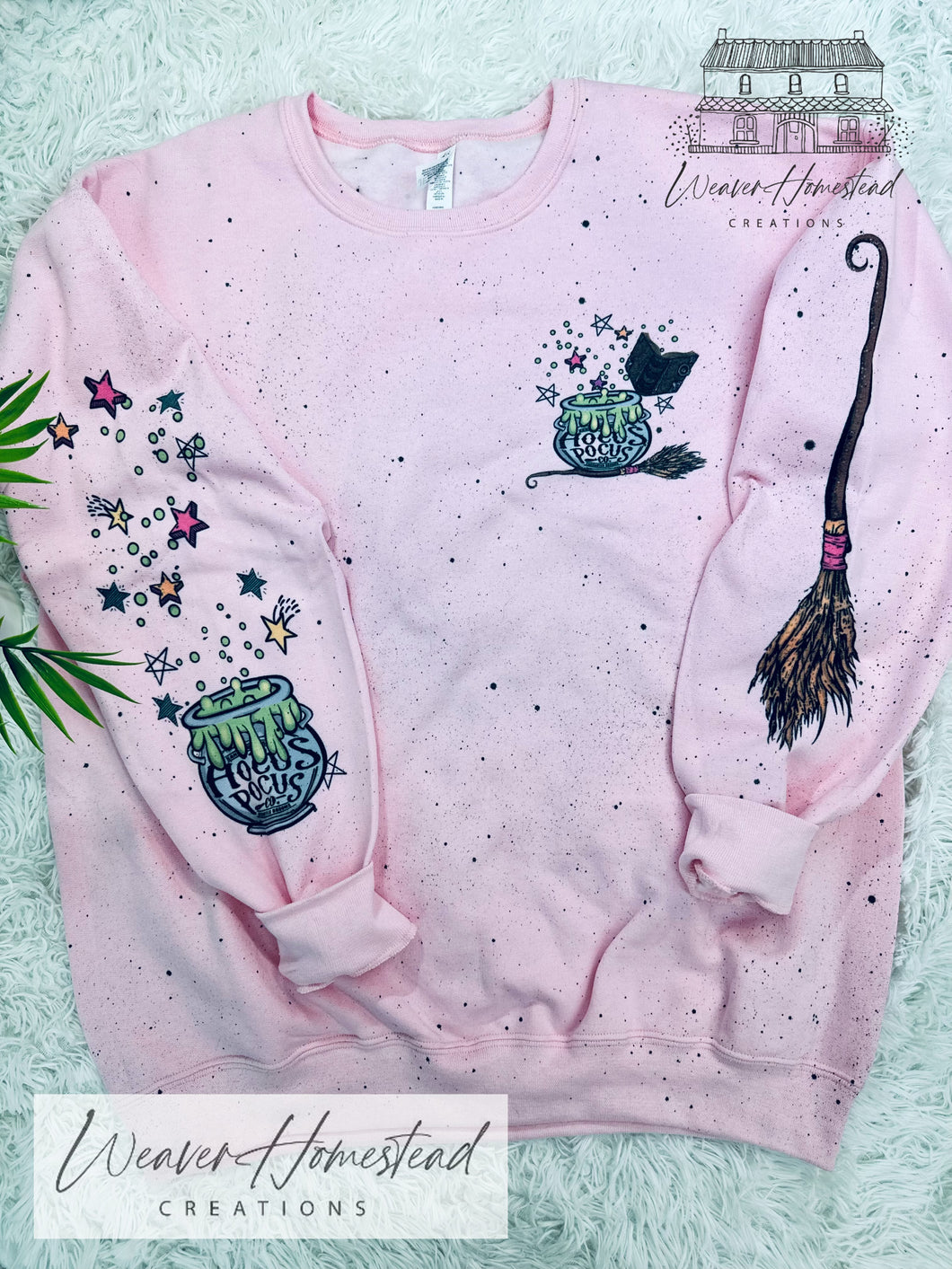 Hocus Pocus Bubbles & Broom Sleeves
