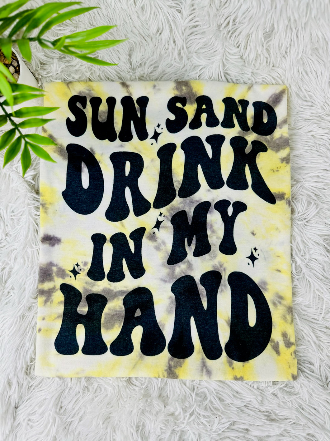 Sun Sand Drink In My Hand T-Shirt