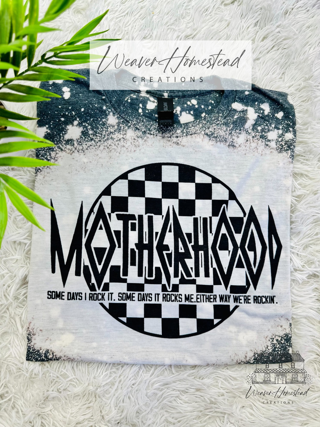 Checkered Rocking Motherhood