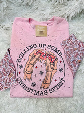 Load image into Gallery viewer, Rolling Up Some Christmas Spirit Crewneck
