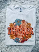 Load image into Gallery viewer, Teacher Floral Round
