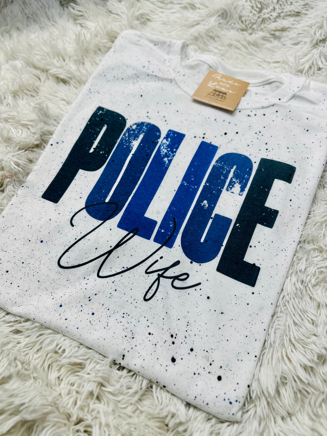 Police Wife Splattered