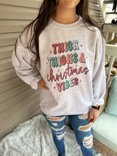 Load image into Gallery viewer, Thick Thighs Christmas Vibes Crewneck

