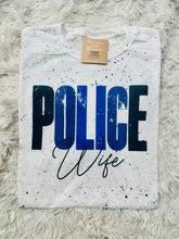 Load image into Gallery viewer, Police Wife Splattered
