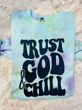 Load image into Gallery viewer, Trust God &amp; Chill Crewneck

