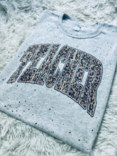 Load image into Gallery viewer, Teacher Leopard Varsity
