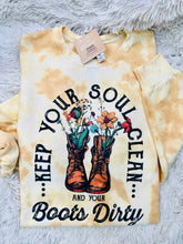 Load image into Gallery viewer, Clean Soul, Dirty Boots
