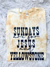 Load image into Gallery viewer, Sundays Are For Jesus &amp; Yellowstone
