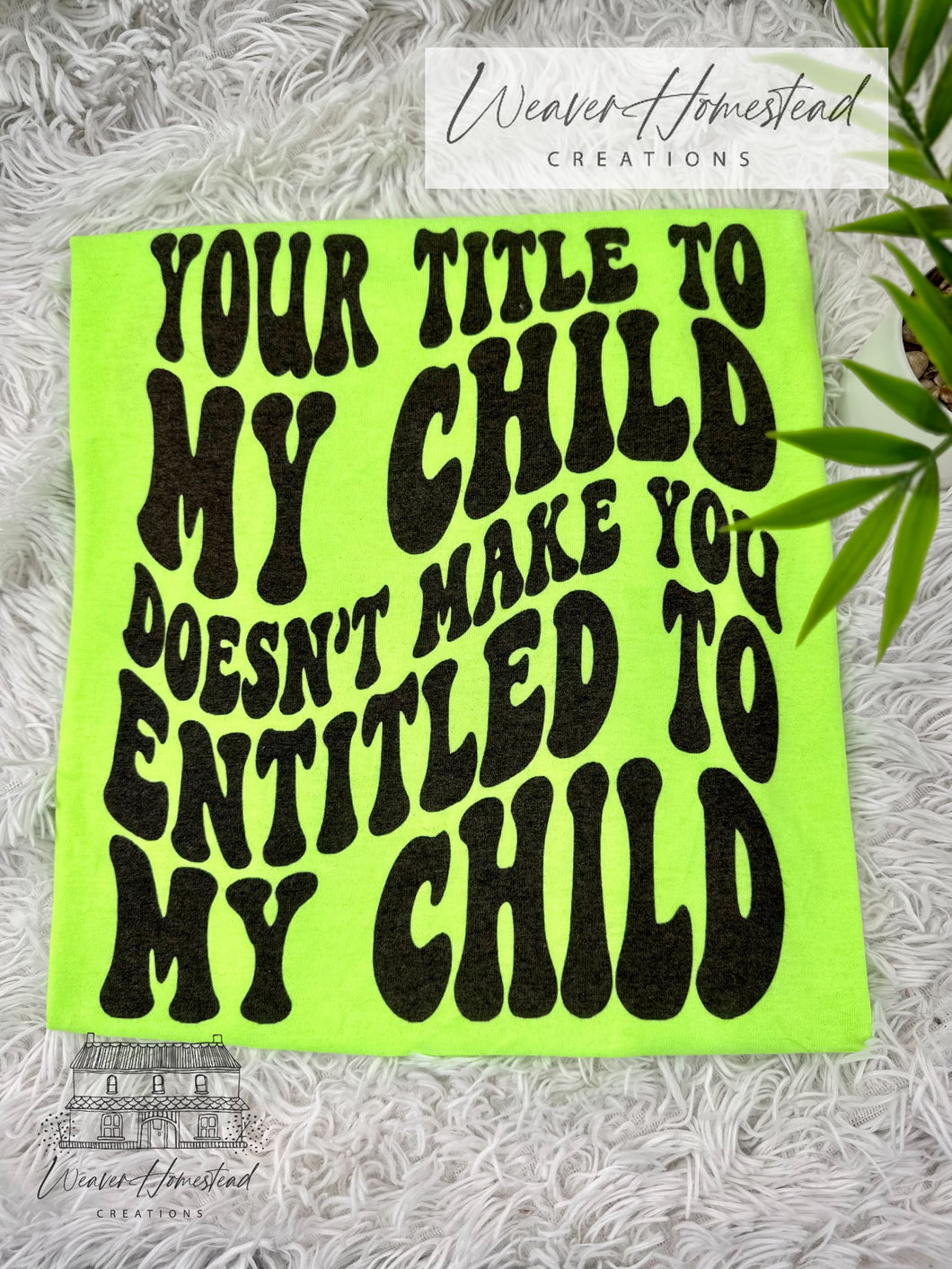 Your Title To My Child