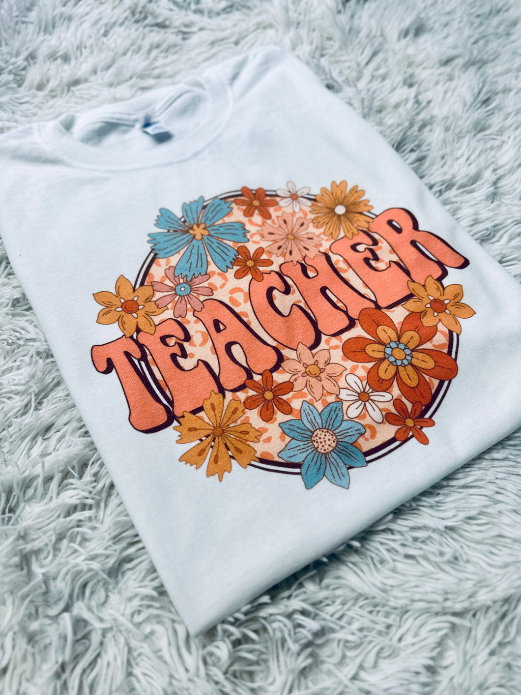 Teacher Floral Round