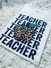 Load image into Gallery viewer, Teacher Stack - Leopard Apple
